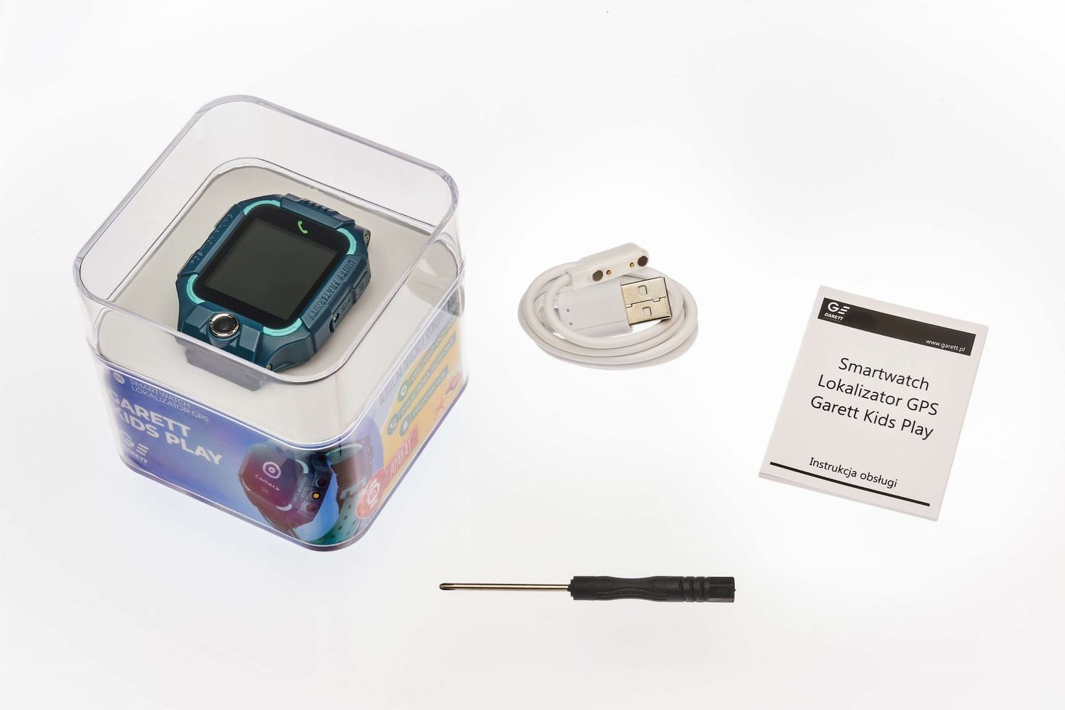 Smartwatch dla dzieci Garett Kids Play zielony (3).jpg